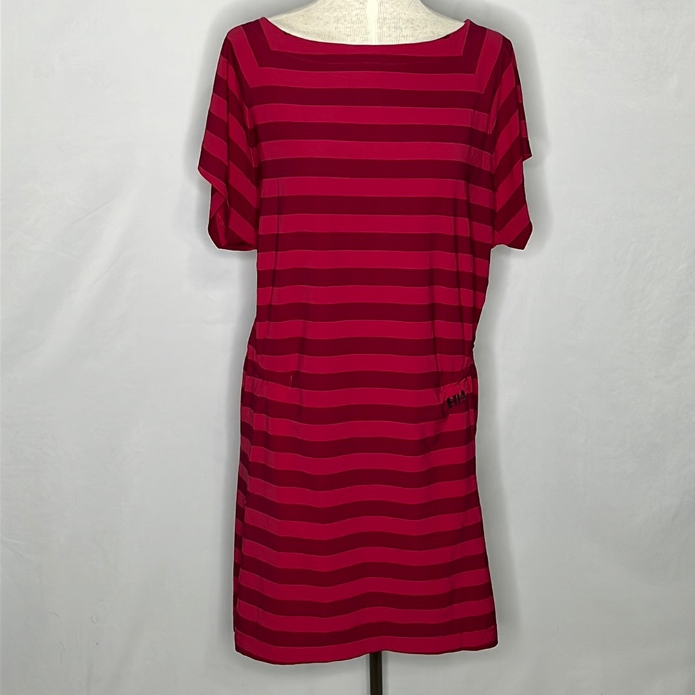 Helly Hansen Short Sleeve Striped Adventure Dress - Size Large